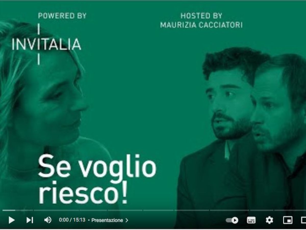 Podcast Maurizia Cacciatori Invitalia